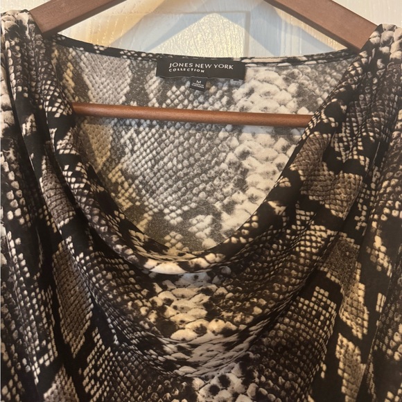 Jones New York Collection Sheath Python Snake Print - Picture 5 of 8